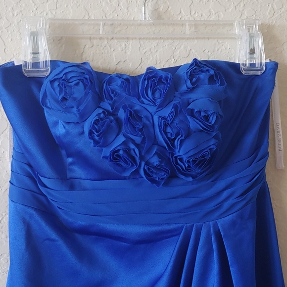 Holiday Special! Bridesmaid long dress from David's Bridal - Picture 2 of 8